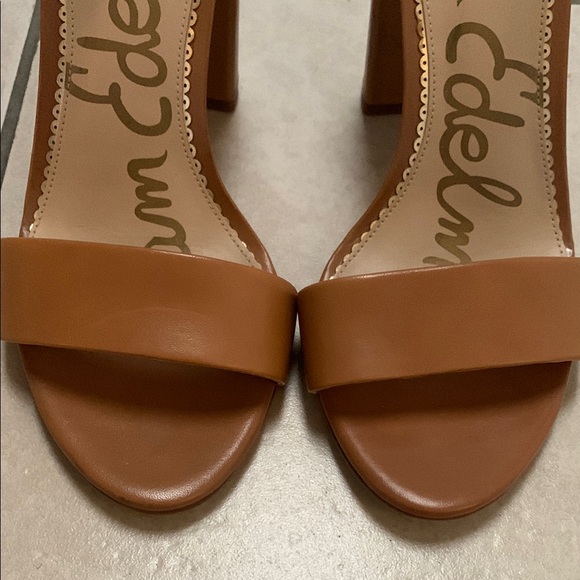 Sam Edelman Tan High Heel Sandals with Ankle Strap - Picture 8 of 8